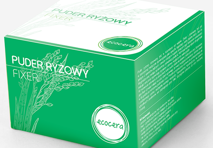 puder ryżowy Ecocera